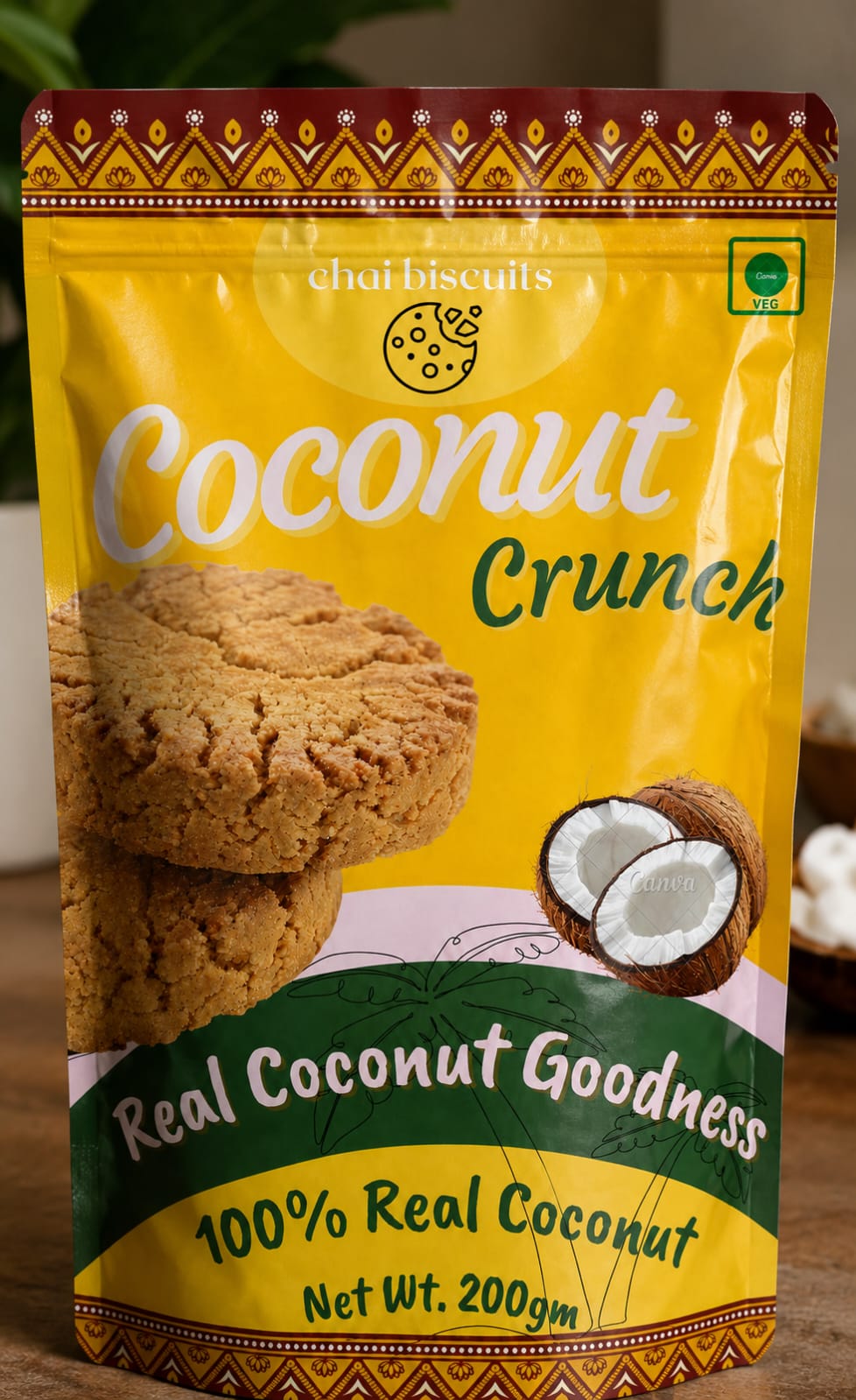 Coconut Crunch packet