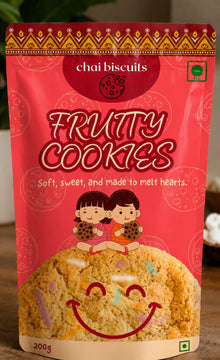 CHAI BISCUITS FRUITY COOKIES 200GM