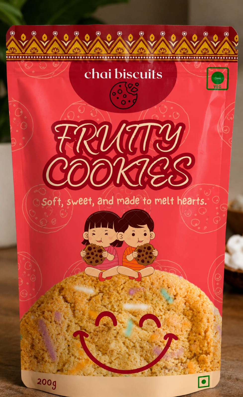 Fruity Cookies packet